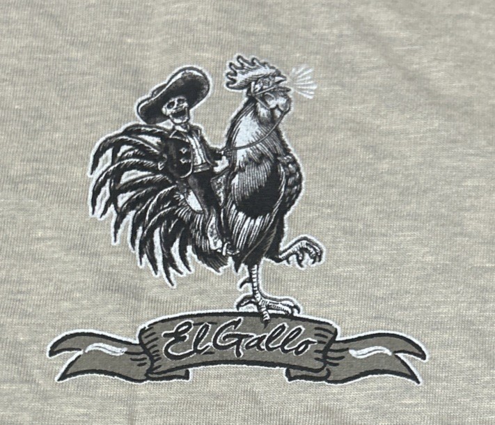 NWT El Gallo Men’s Brad Paisley Moon Shine Spirit T-shirt TAN XL gallery
