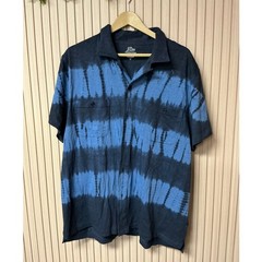 J.Crew Tie-Dye Camp Collar Short Sleeve Harbor Shirt Size XXL