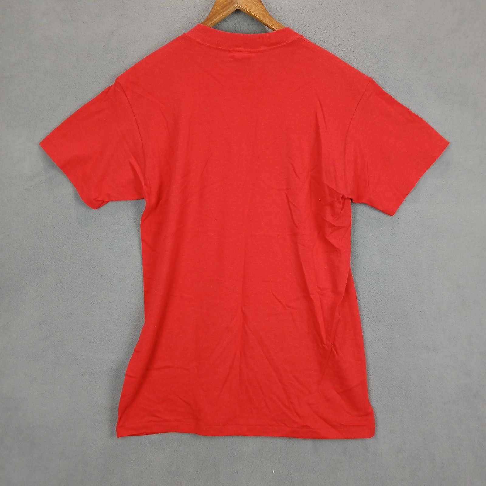 Vintage MFG Marithe Francois Girbaud T Shirt Men Medium Red Cotton Single Stitch gallery