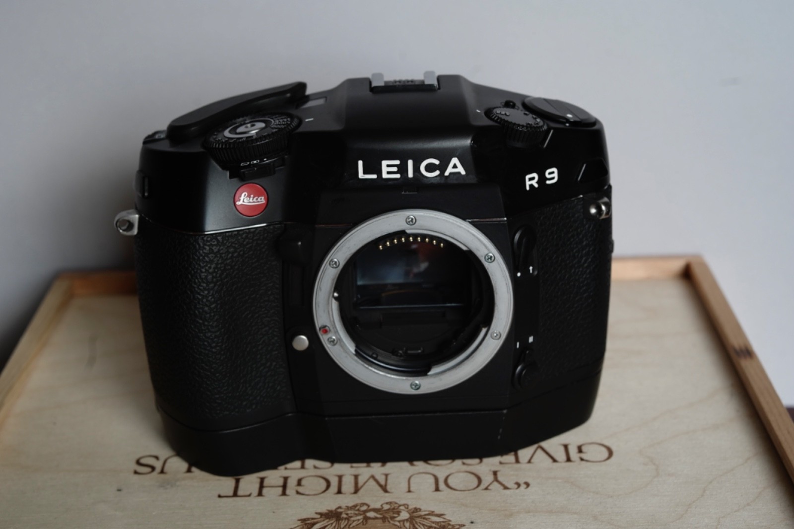 Leica R9 Camera with Motor Winder