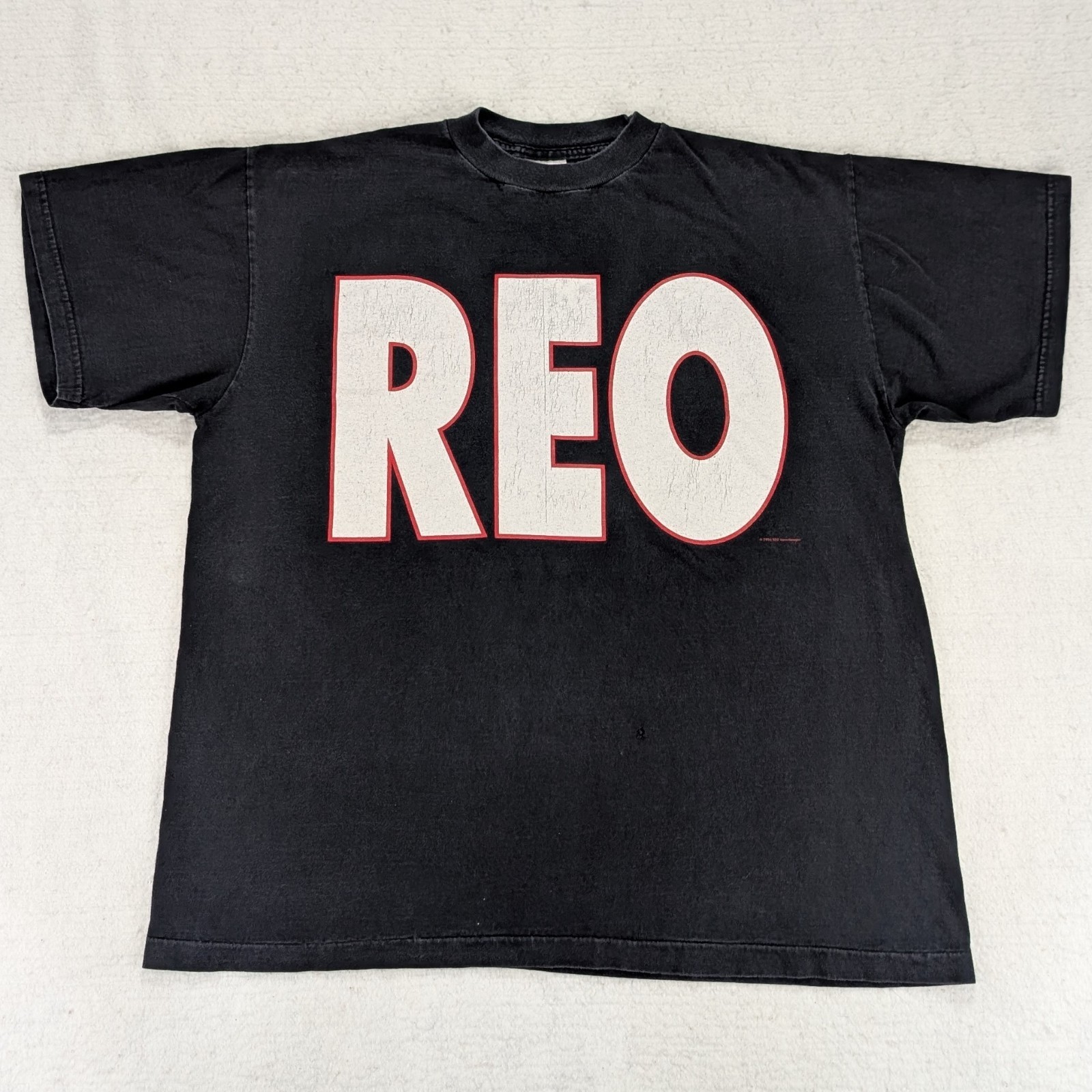Vtg 90s REO Speedwagon Single Stitch T-Shirt Mens XL Band Can’t Stop Rockin 1994