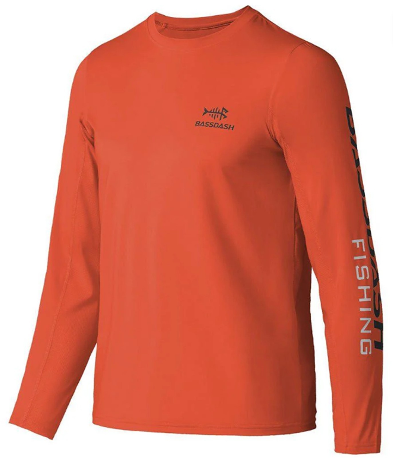Bassdash Shirt Mens' Fishing Logo UPF 50+ Long Sleeve Performance Sz. 3XL NEW gallery