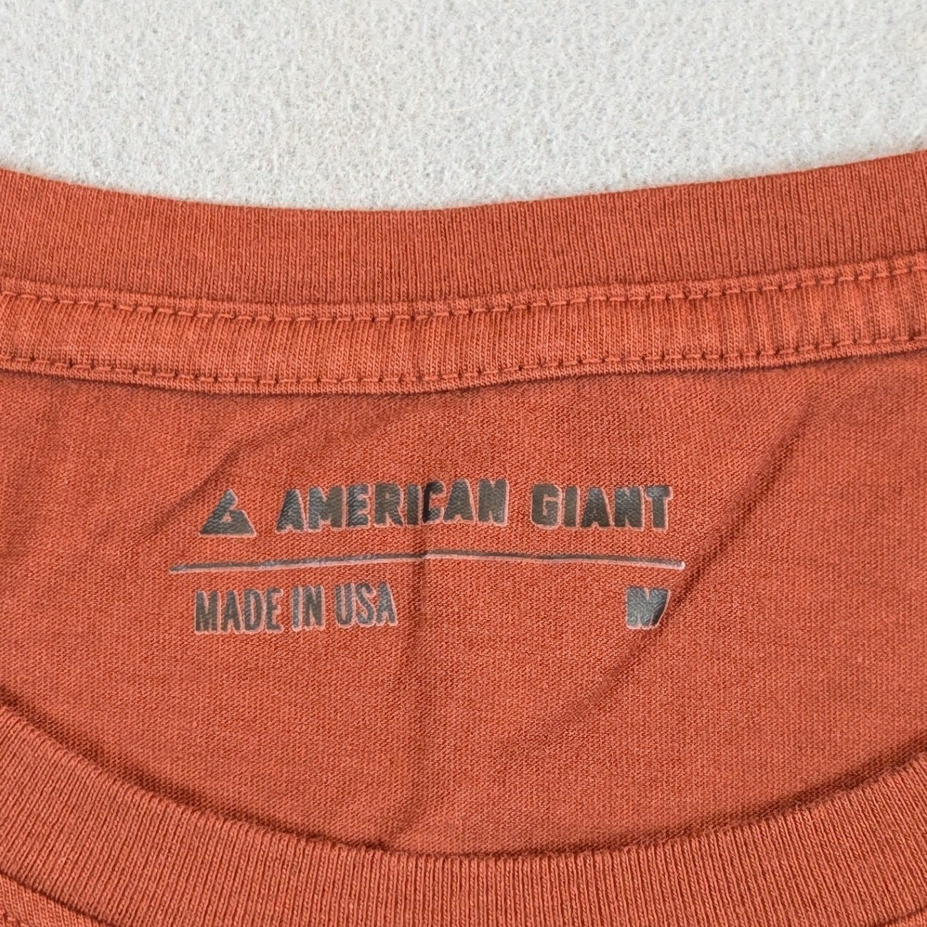 American Giant Mens Supima Cotton T-Shirt Size Medium Made in USA gallery