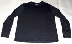 Faherty Men’s LS Sunwashed Regenerative Cotton Tee Shirt Dune Navy Size Large