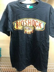 BIOSHOCK INFINITE XBOX Video Game Black New T-Shirt size Medium Mens