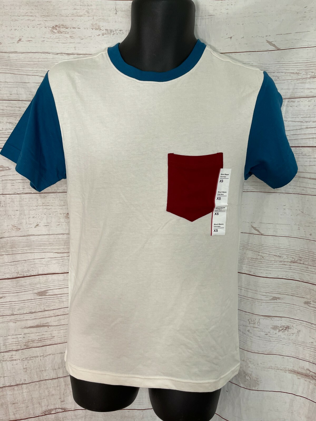 Original Use Men’s T-Shirt Short Sleeve Crew Neck White Size XS