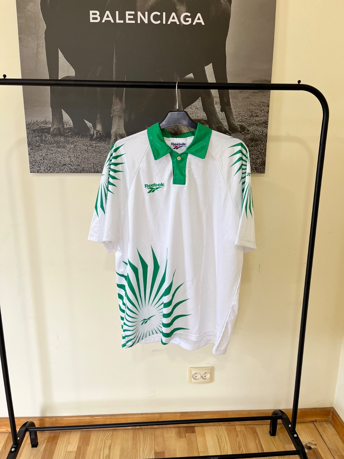 Vintage T-Shirt Jersey Reebok 90s Football Size L