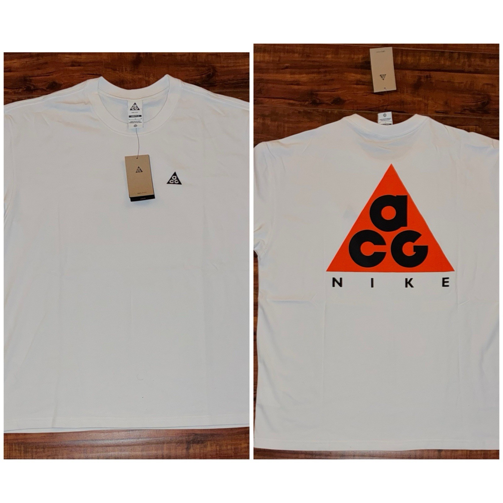 Rare Nike Heavyweight Embroidered Acg Hiking Shirt Sz L NWT ( Loose Fit )