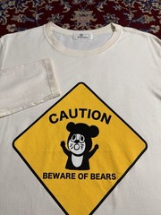 Ne-net Caution Beware Of The Bears Issey Miyake Japanese brand Designer Y2K