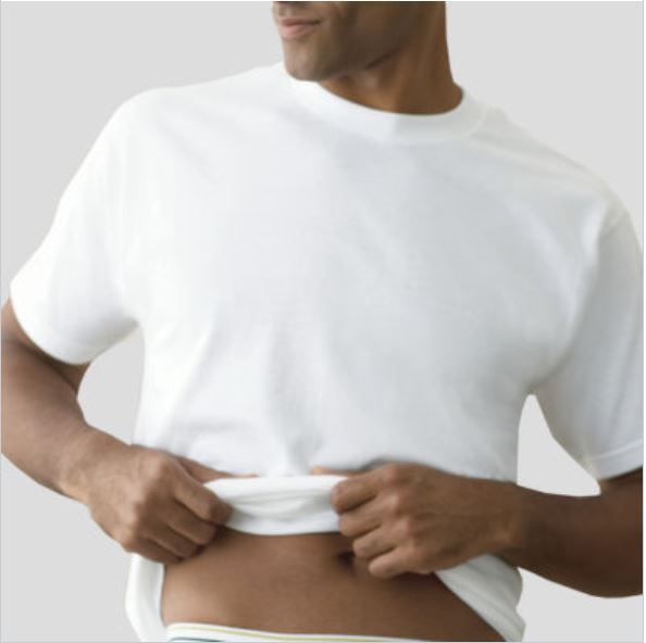 Stafford 4-Pack Men's Ultra Soft 100% Cotton Crew-Neck T-Shirt White gallery