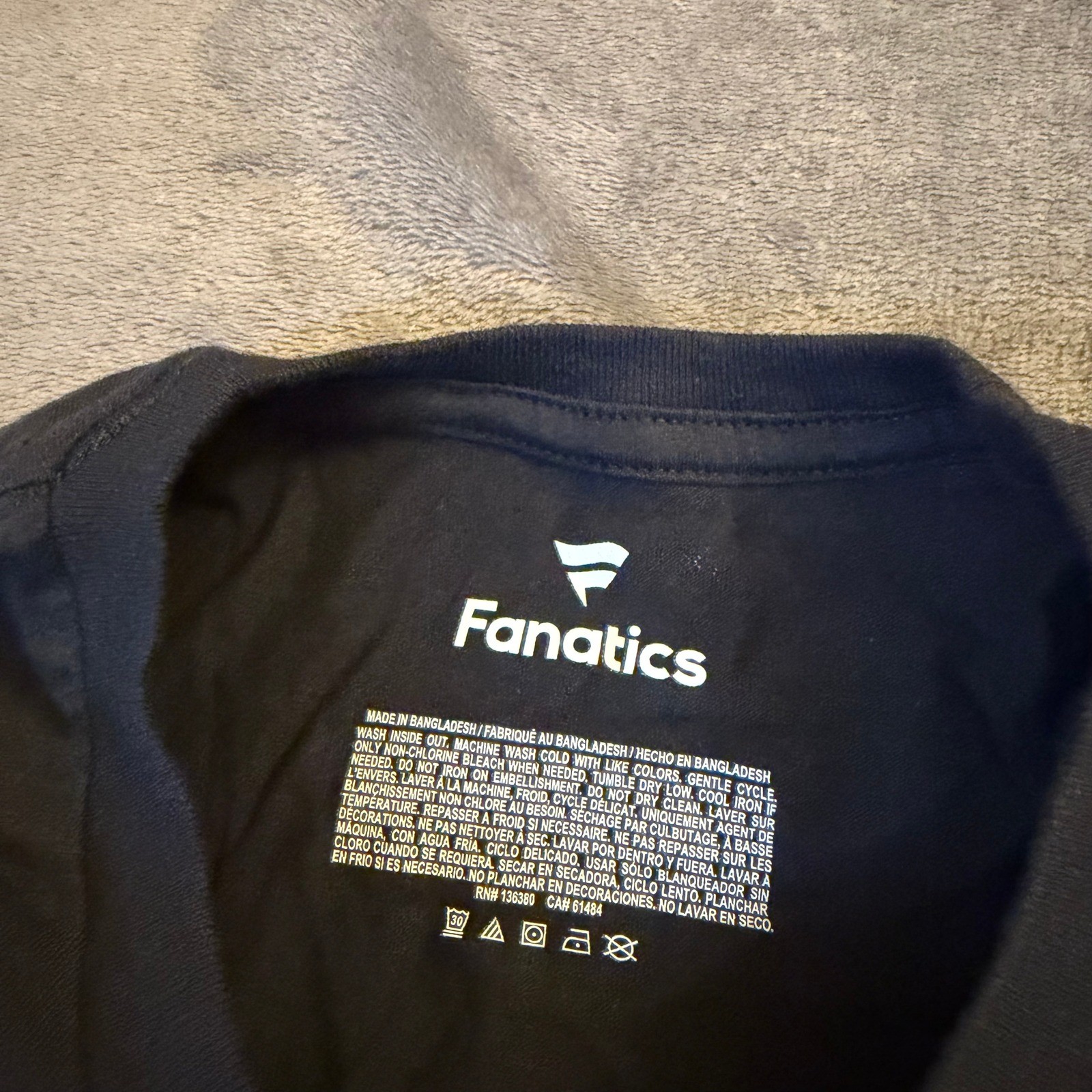 Fanatics Black Army Black Knights Football T Shirt Men's Size Medium gallery
