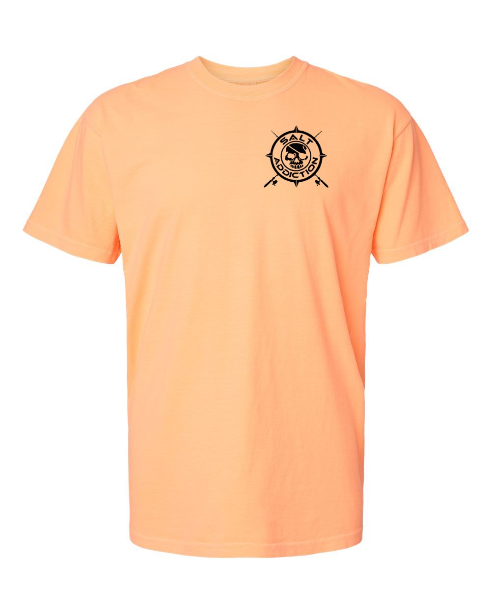 Salt Addiction Nautical compass Logo Fishing Short Sleeve T Shirt Ocean gallery