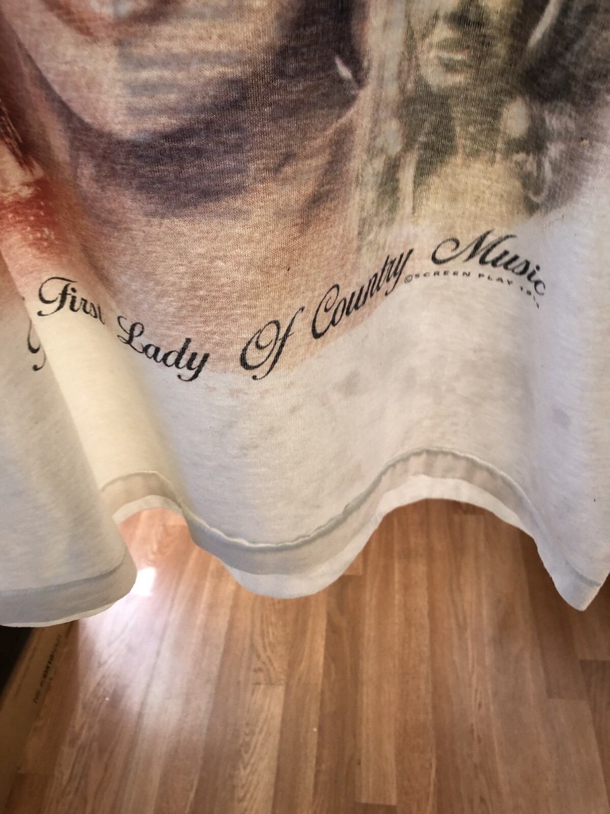Vintage 1995 Tammy Wynette Tour Shirt Tee XL Country George Jones Dolly Parton gallery