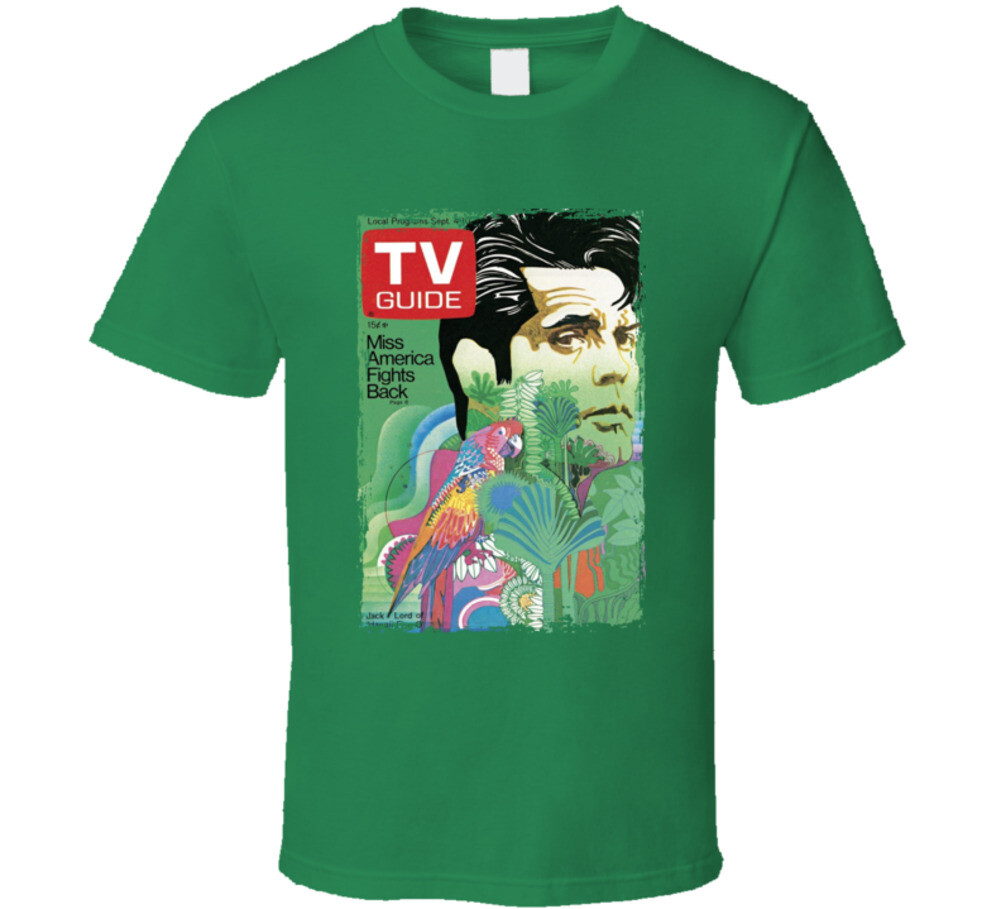 Hawaii Five-o Jack Lord Tv Guide T Shirt