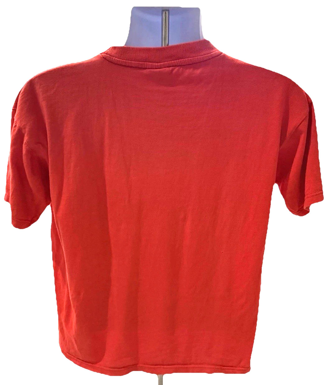 Vintage Taj Mahal India T Shirt Made In India Tourist Graphic Red Tee Fits M gallery
