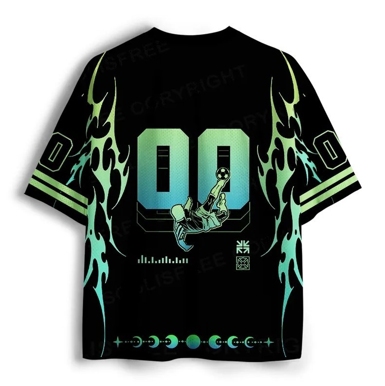 Bicycle Kick Electric Flare Illusion Mesh Jersey gallery