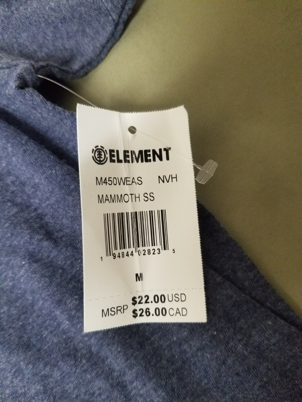 New Element Skate Co. Mens Mammoth T-Shirt. gallery