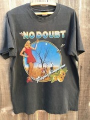 NO DOUBT TRAGIC KINGDOM chacoal color reprint shirt AN71164