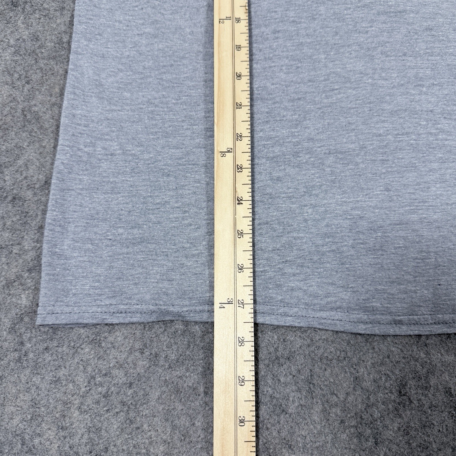 Hanes Comfort Fit Tagless Short Sleeve Casual T-Shirt Fit Men's Size Medium Gray gallery