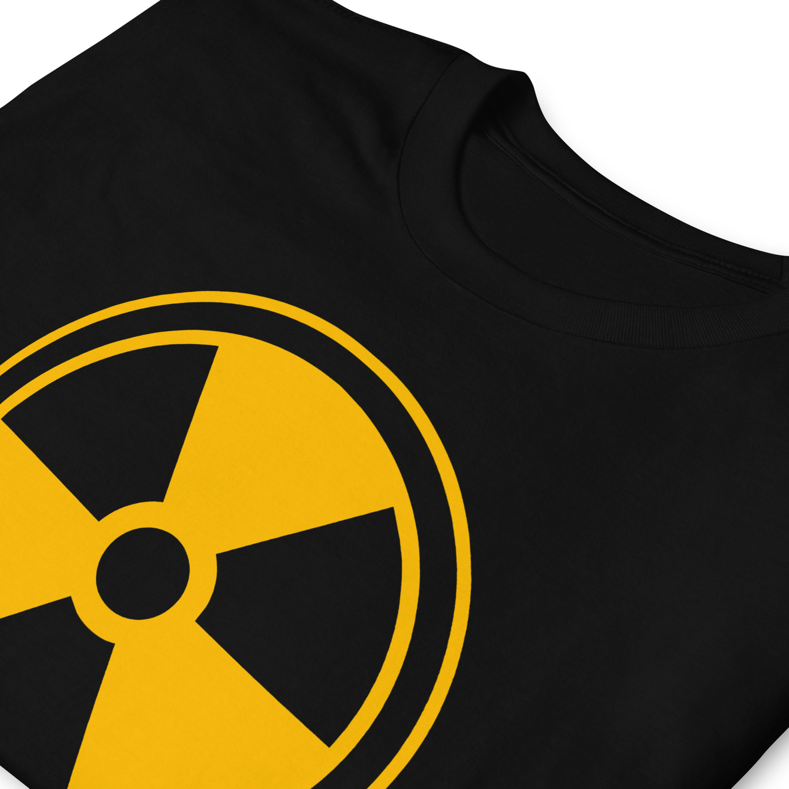 Yellow Radioactive Radiation Warning Sign Short-Sleeve T-Shirt gallery