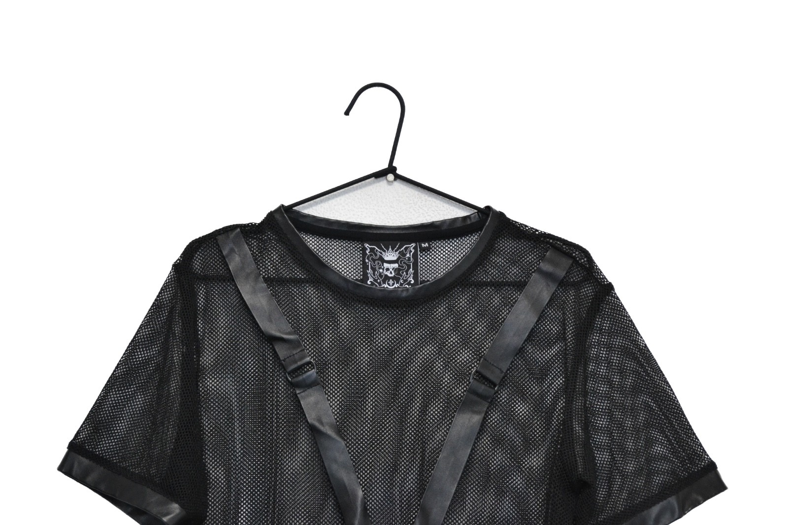 Killstar Men’s Mesh Black T-Shirt Tee Size M gallery