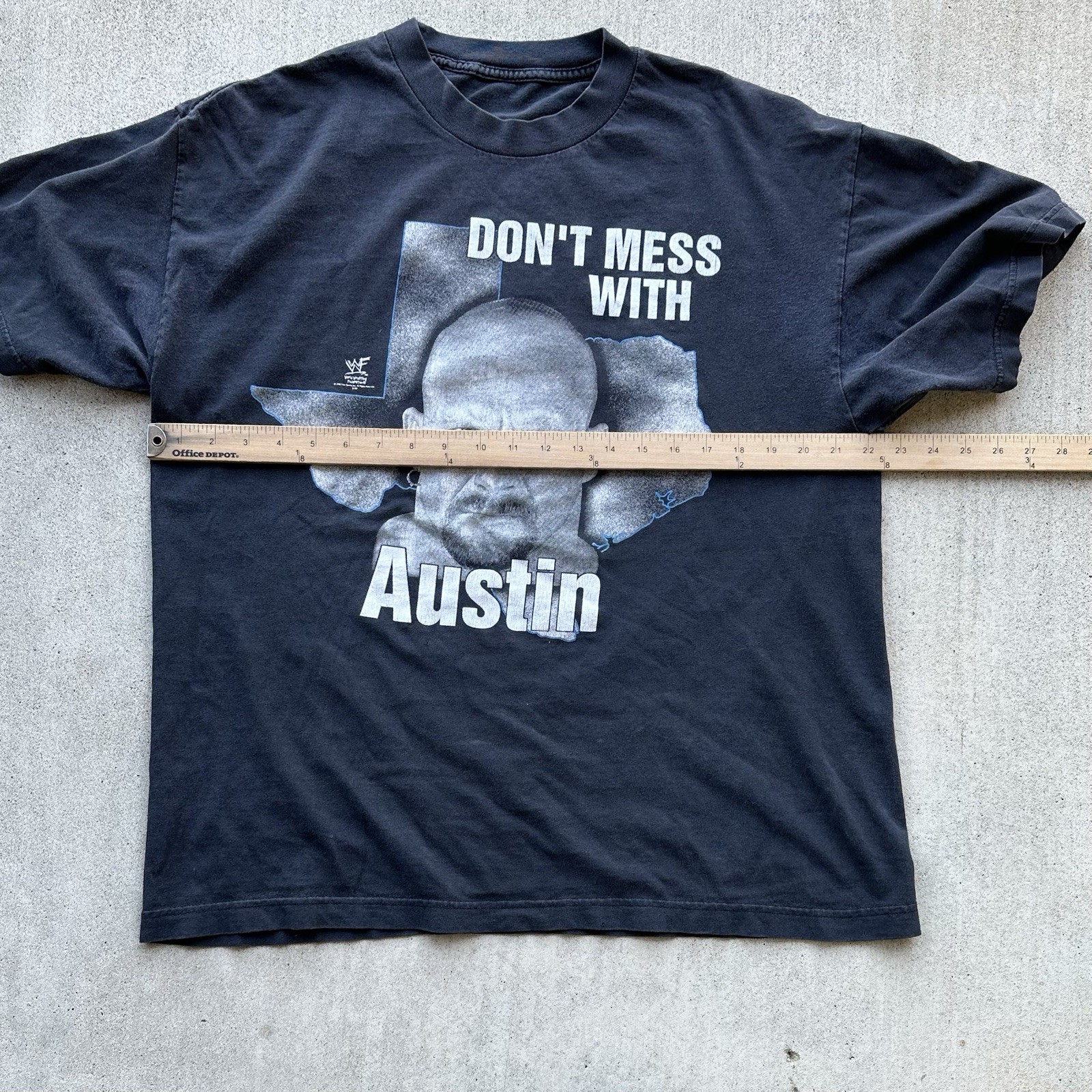 Vintage Stone Cold Steve Austin Tee 90s WWE Wrestling Large gallery