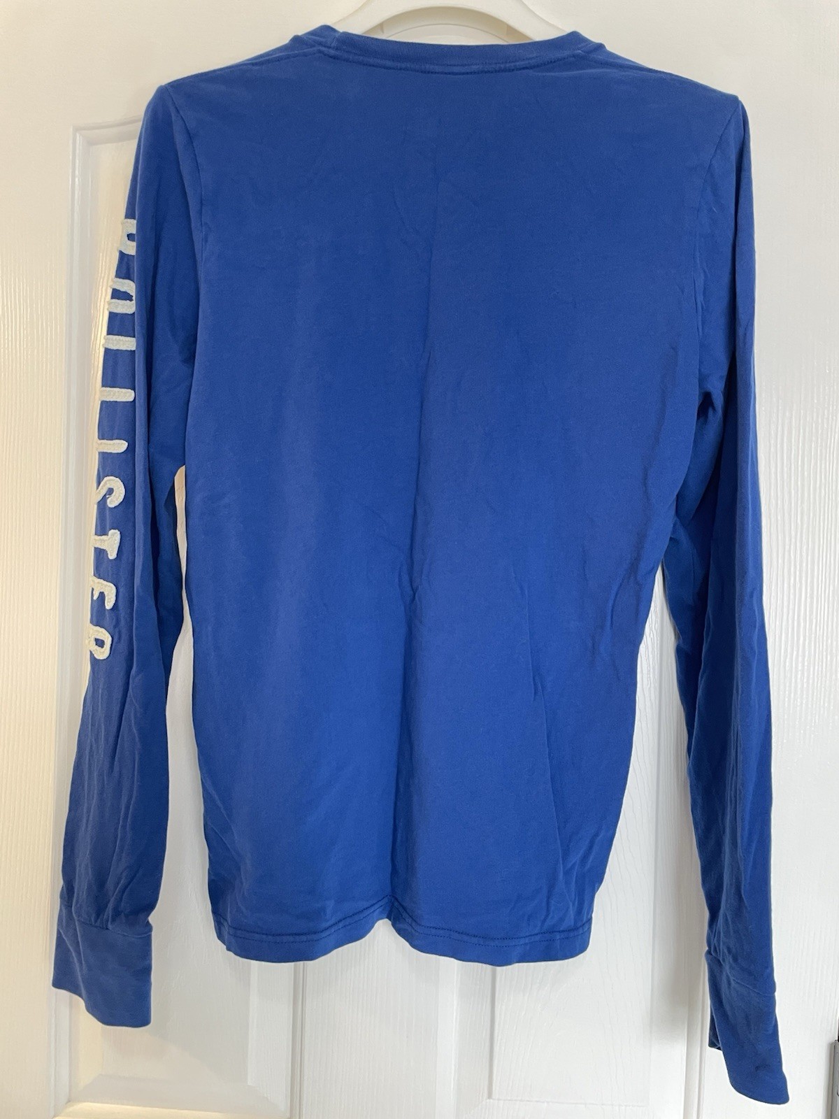 Hollister California Blue Soft Long Sleeve Embroidered Logo Men's Size XL gallery