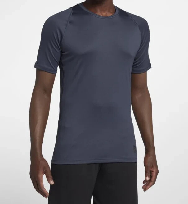 Nike Dri-Fit Nike Pro Men’s Training T-Shirt Dark Blue AH7989-472 Size S (NWT)