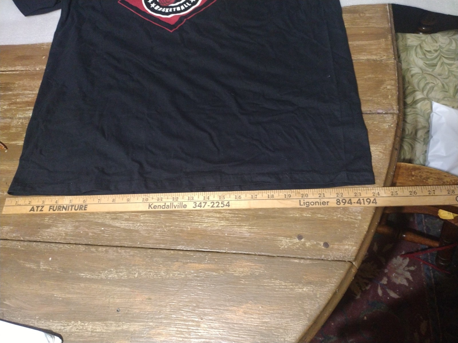 MBA Miami Heat Basketball T-shirt Men X-LG Black Short Sleeve New W/out Tag #72 gallery