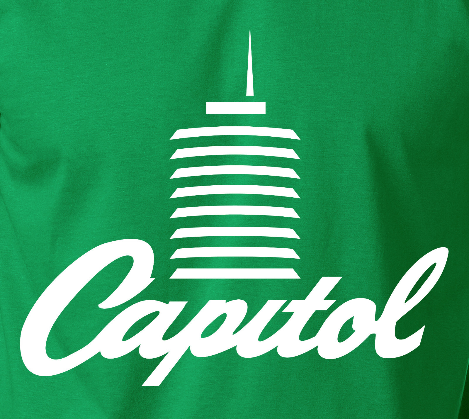 CAPITOL Tower T-Shirt Rock n Roll Stereo Music Recording Label S-6XL Tee gallery