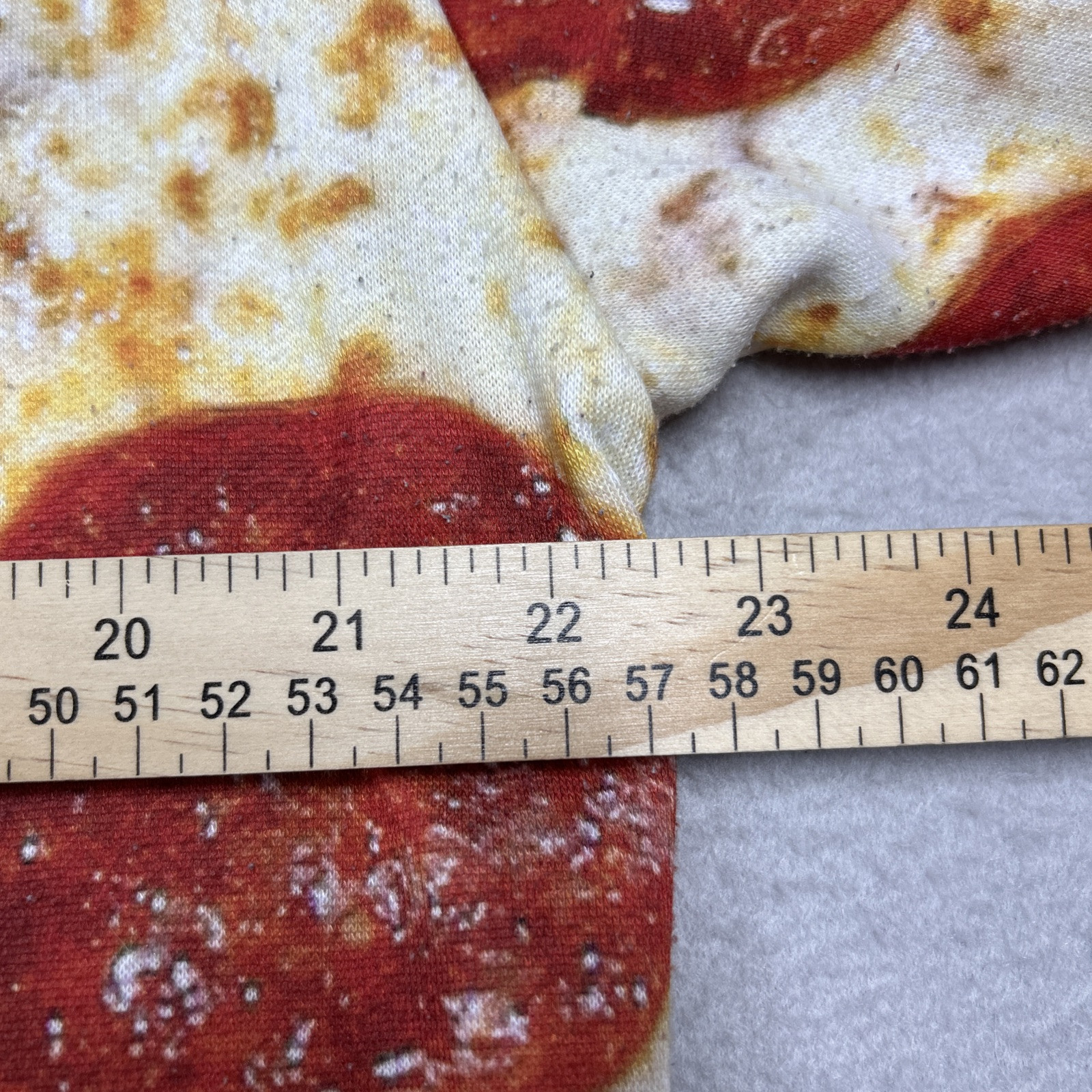 Beloved Pizza Print Long Sleeve Shirt Men’s L Funny Food Shirt New gallery