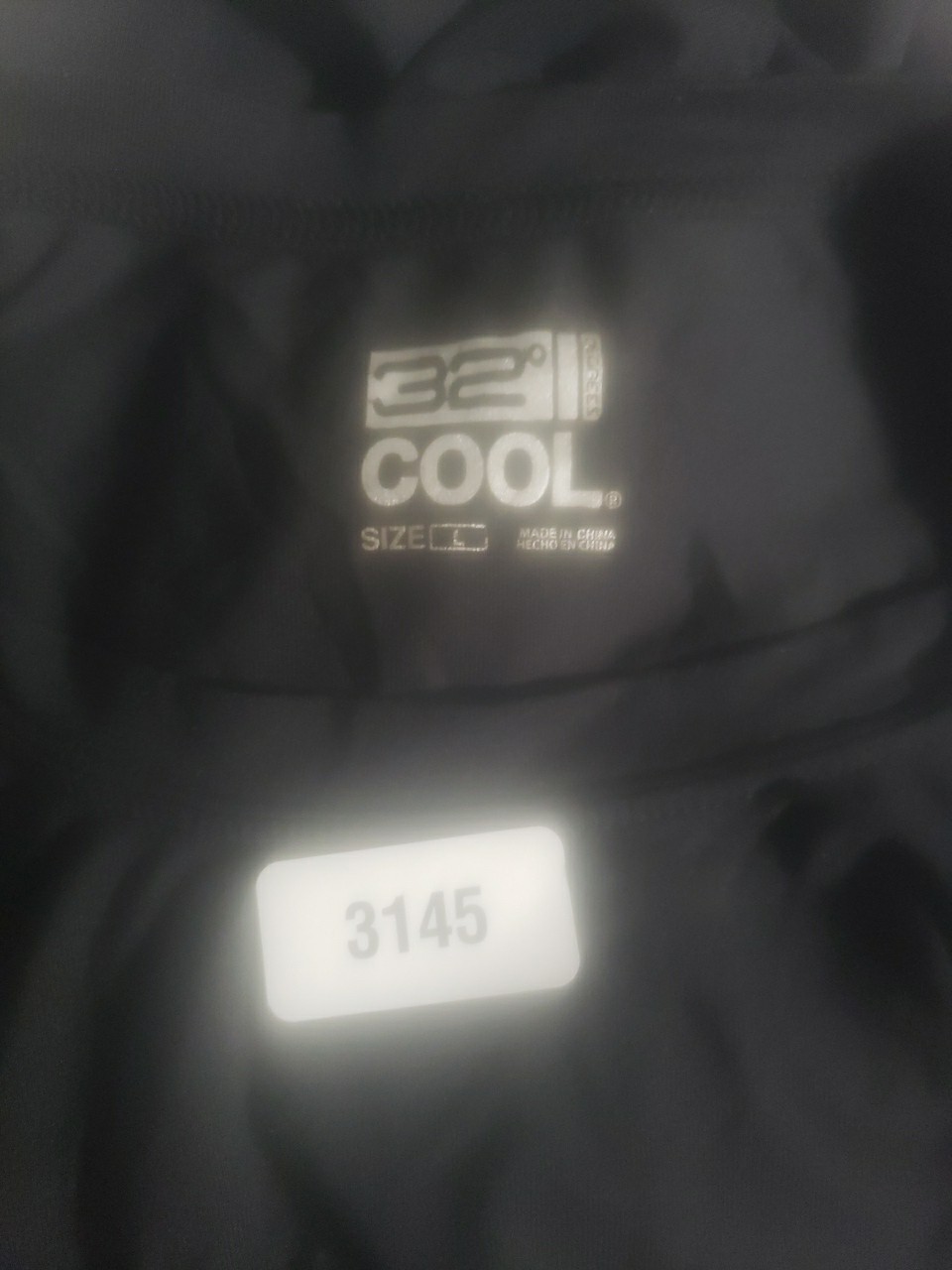 Mens 32 Degrees Cool Tshirt Black Crewneck Short Sleeve Tee Pullover Top Large gallery