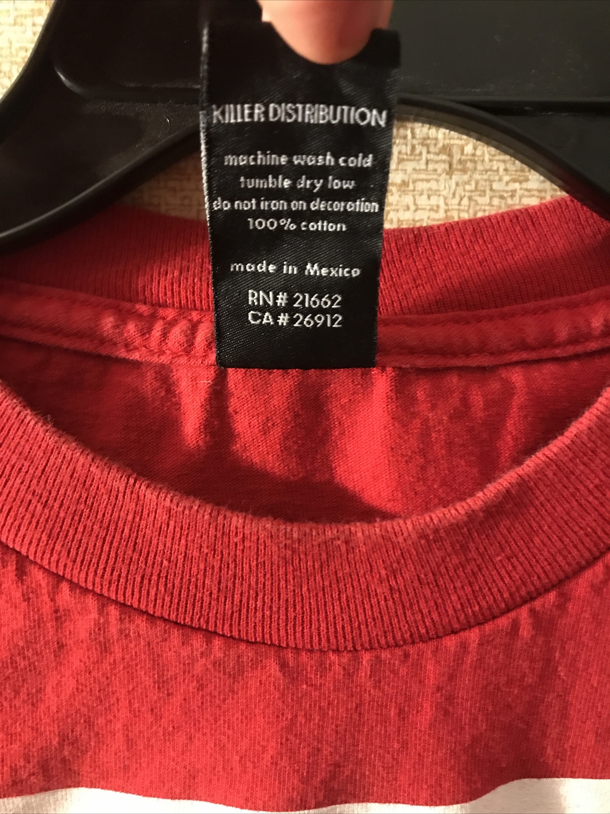 Famous Stars And Straps Red Mens Large Graphic Shirt gallery