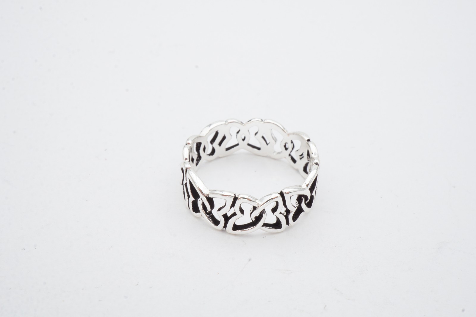Sterling Silver 925 Butterfly Ring Size 8 I7
