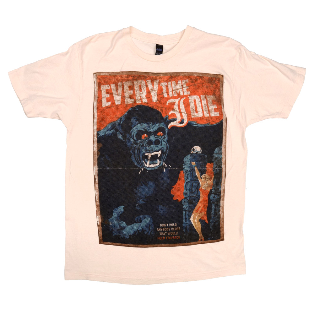Every Time I Die King Kong Poster Cheap Ludes T-Shirt Men’s Size Large Tee