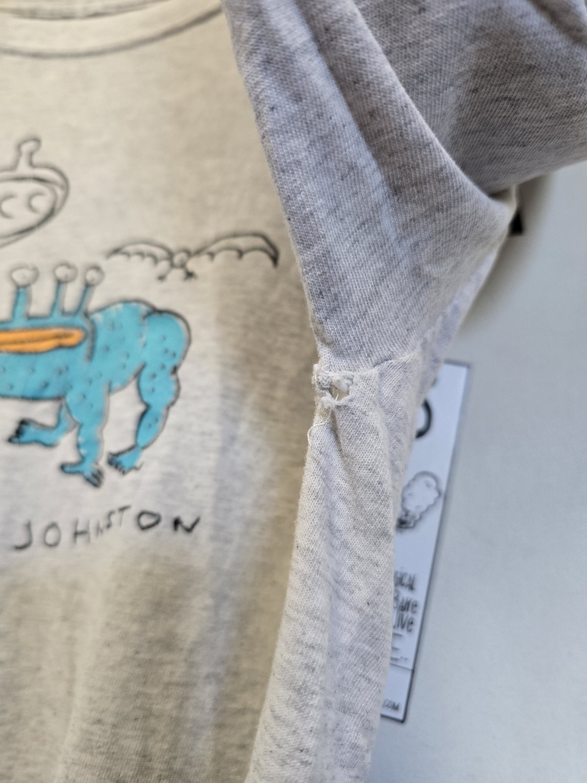 Vintage Daniel Johnston Shirt 00s Sz Small Long Sleeve KRCC Indie Lo-Fi Folk gallery