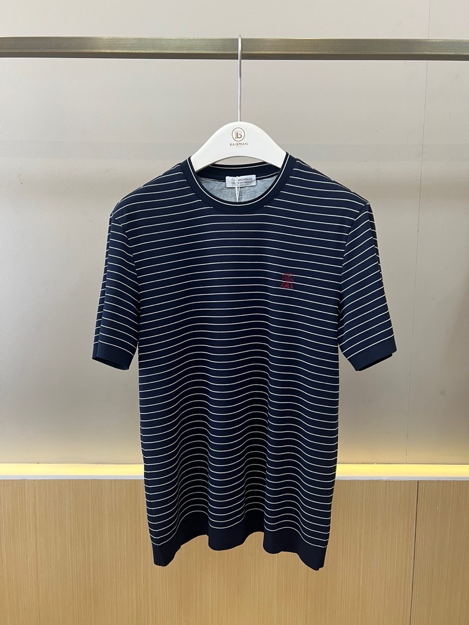 Brunello Cucinelli Spring/Summer New Arrival: Men’s Short-Sleeve Knit T-Shirt