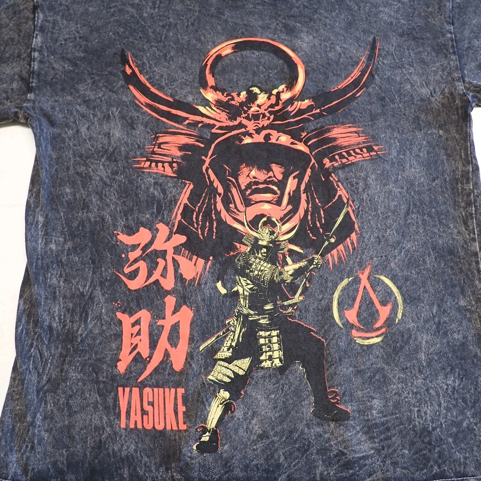 Assassins Creed Yasuke Graphic Print Black T-Shirt Sz XXL / L Not True To Size gallery