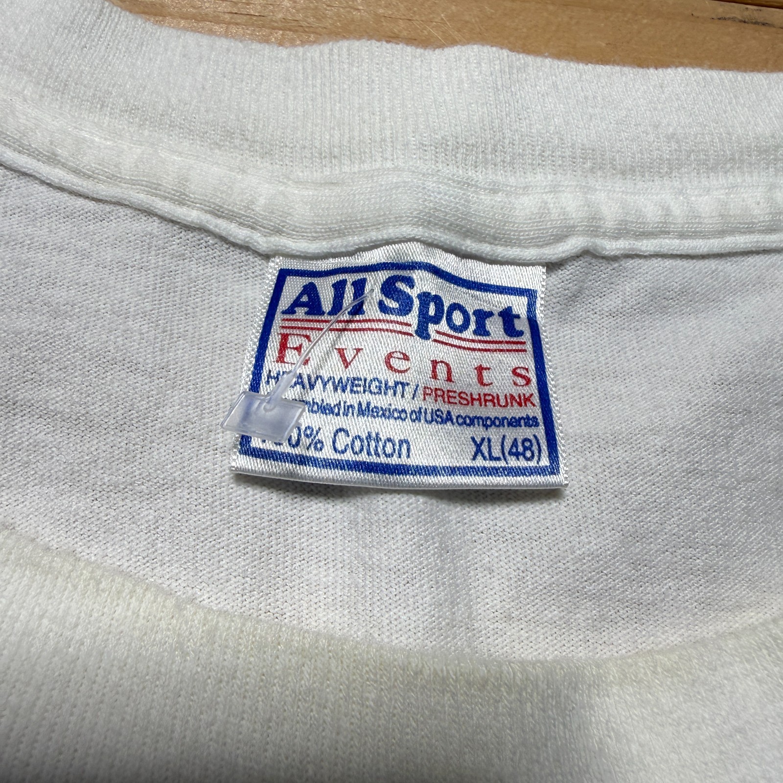 Vintage 90s Parsol 1789 Roche Vitamins Sunscreen Skincare Graphic Promo Shirt XL gallery