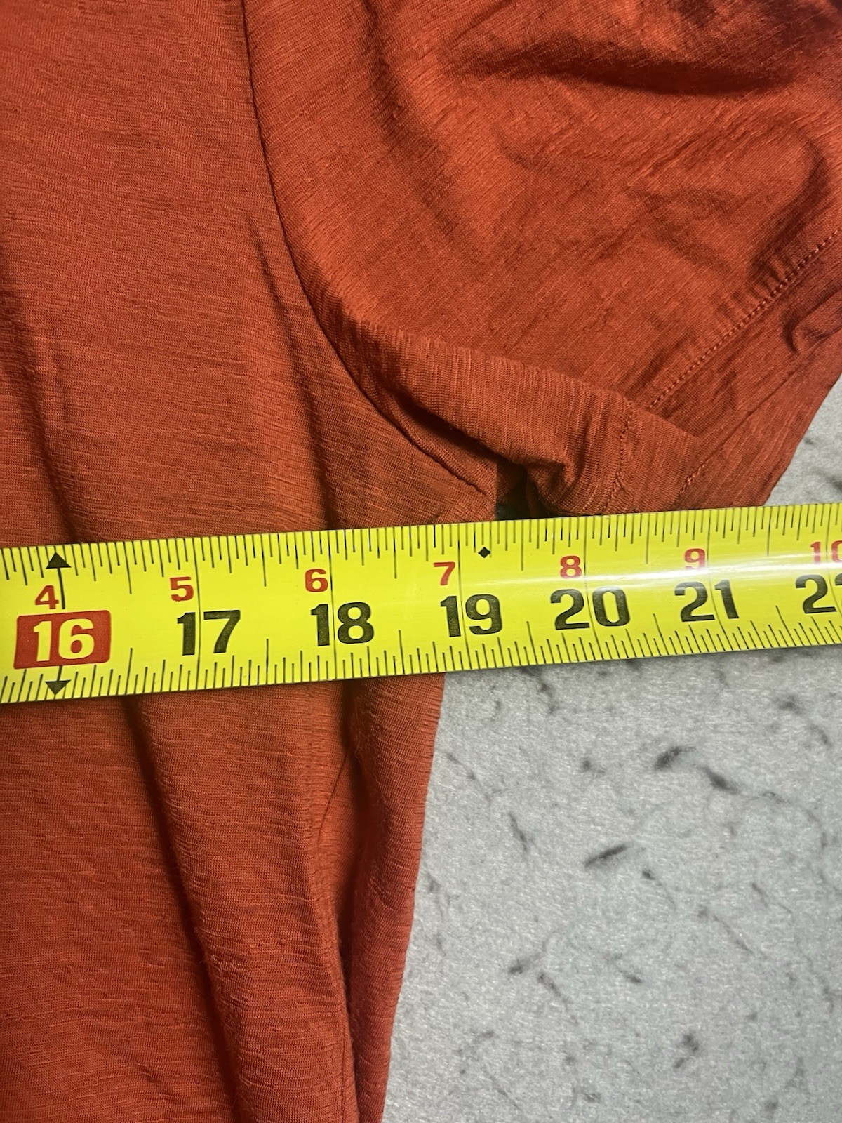 Icebreaker Merino Shirt Medium M Orange Crew Wool Nylon Outdoor Hiking Mens gallery