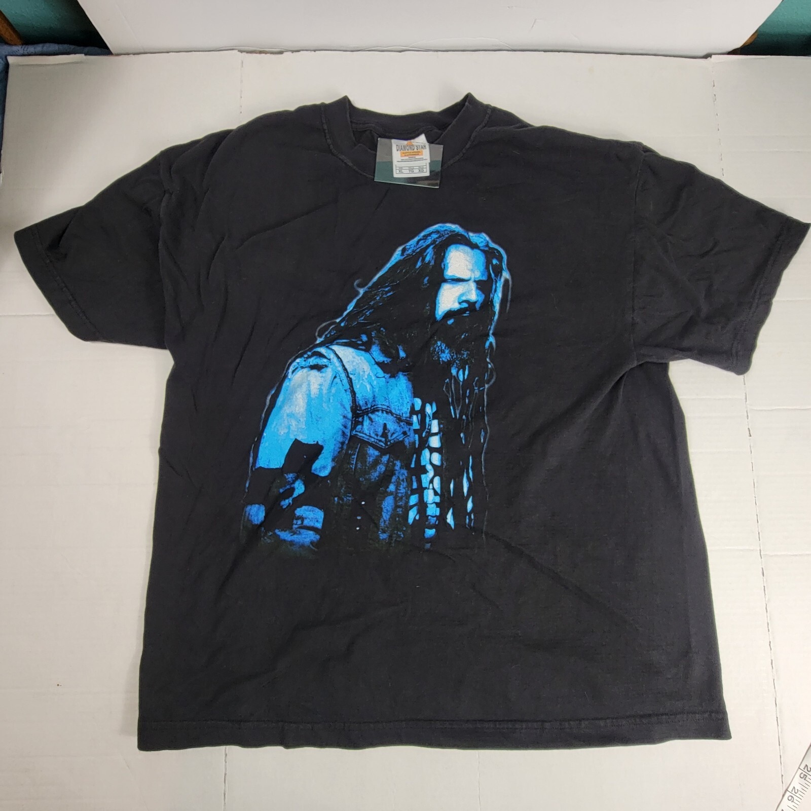 VTG ROB ZOMBIE SHIRT XL Diamond Star tag 2 sided gallery