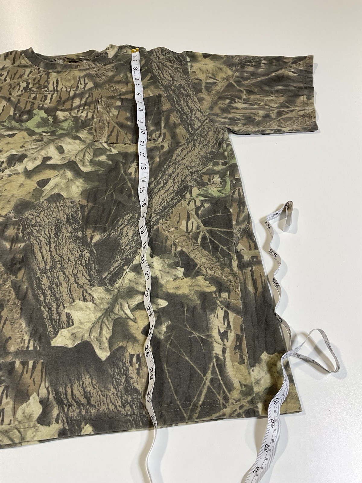 Vintage Mossy Oak Camo Pocket T Shirt Sz L Classic Outdoor Nature Grunge Y2K gallery