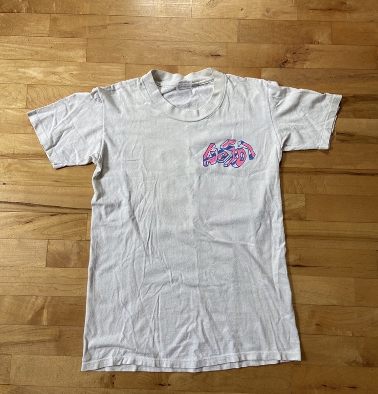 Super rare, late 80s, Christian Hosoi, Santa Cruz, Skate Shirt, 2-SIDER gallery