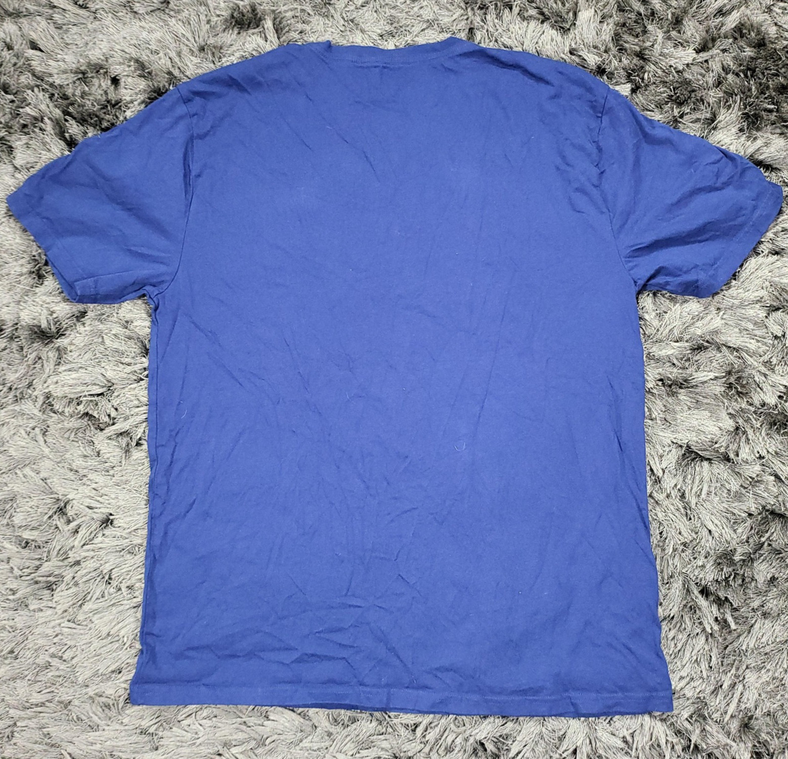 Hurley Shirt Mens Large Blue Tropical Logo Graphic Tee Tagless Crewneck Surf gallery
