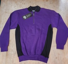 VTG 90s EZ Gear Pullover USA Essential Purple Hip-Hop Slate Mens Size Medium NWT