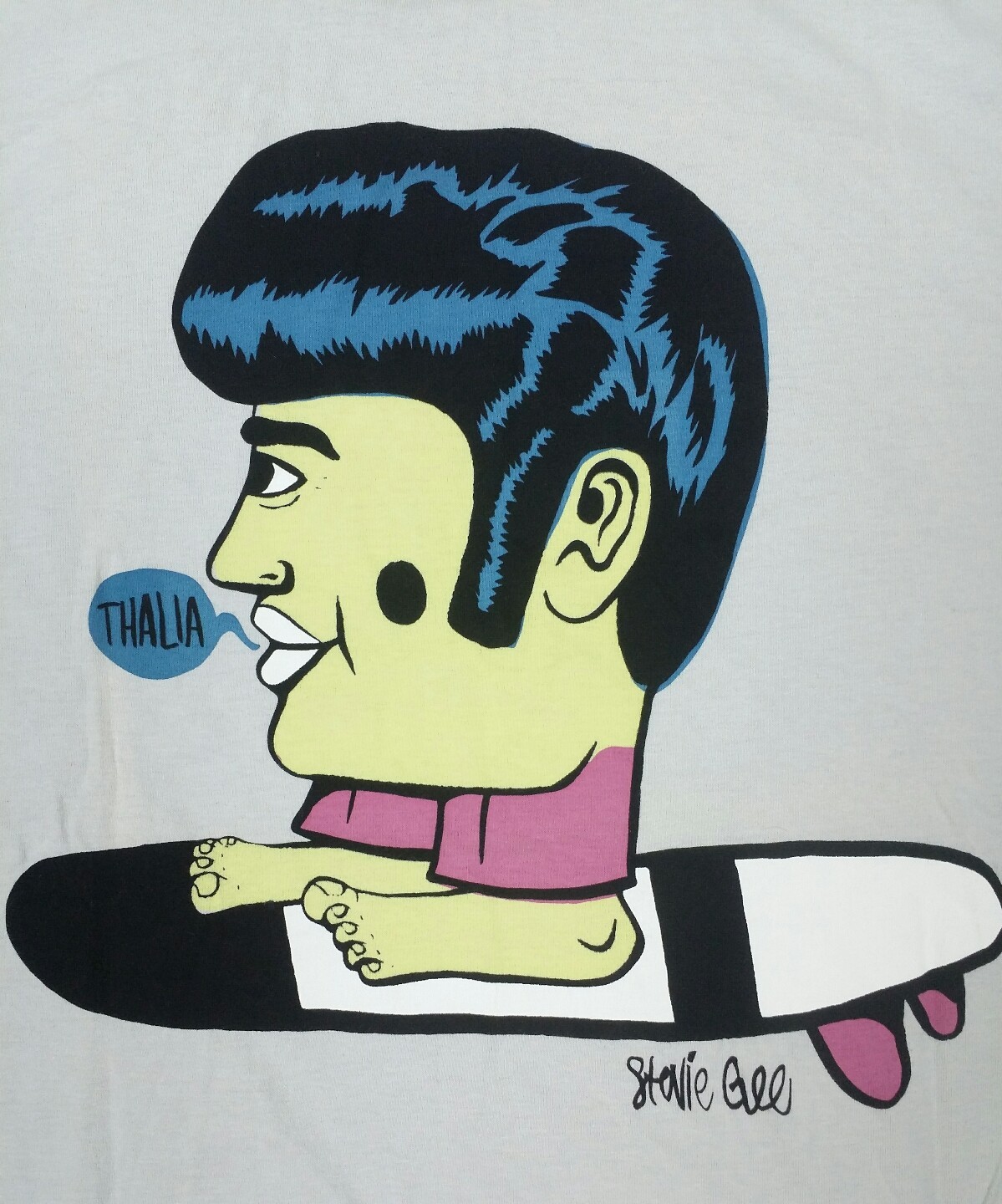 Stevie Gee Art T Shirt Mens L Thalia Street Surf Shop Laguna Beach Private Label gallery