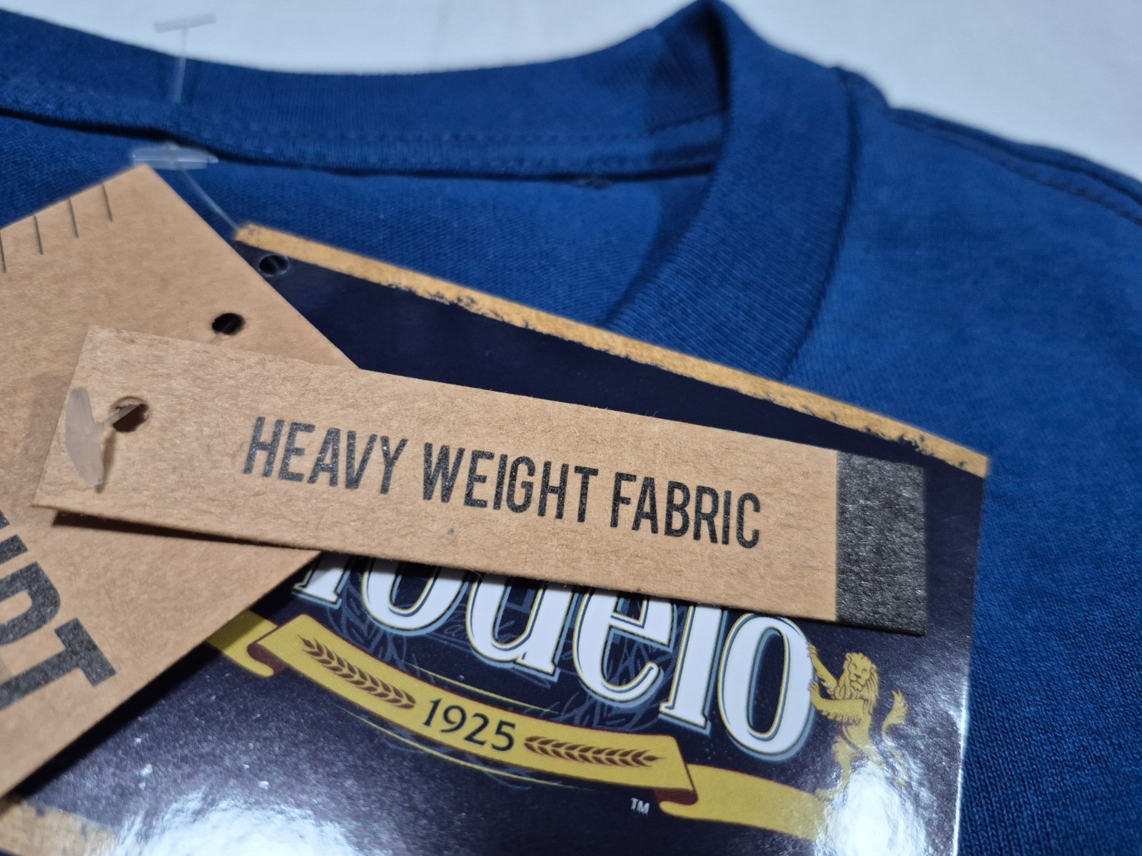 Cerveza Logo Modelo Authentic Heavy Weight Fabric T Shirt Regular Fit SZ Large gallery