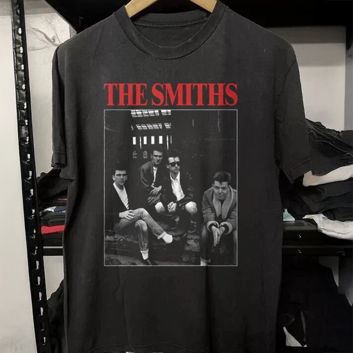 The Smiths shirt, The Smiths Rock Band Tour 90s Tshirt gallery