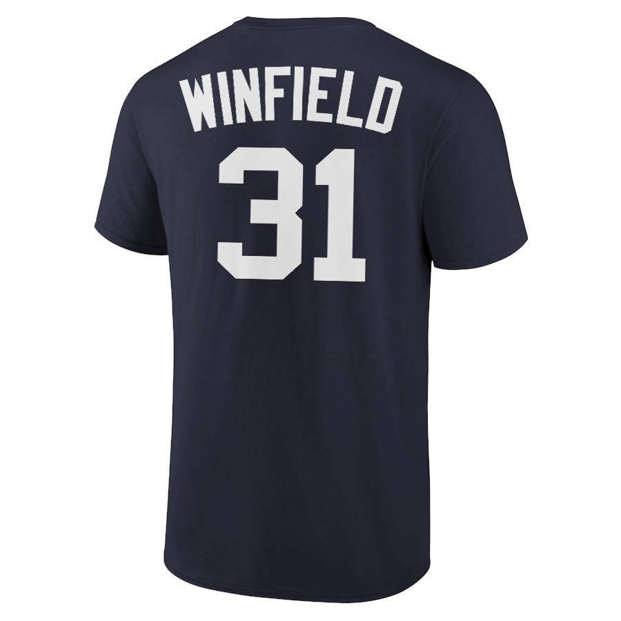 Dave Winfield T-Shirt New York Yankees Player Name and Number Soft Jersey Tee gallery