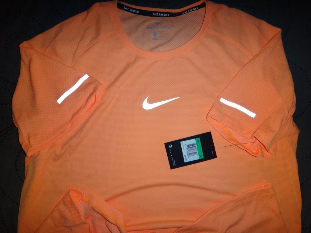 NIKE AEROREACT RUNNING SPHERE DRI-FIT SHIRT XL COMPARE WITH NADAL SHIRTS MEN $90